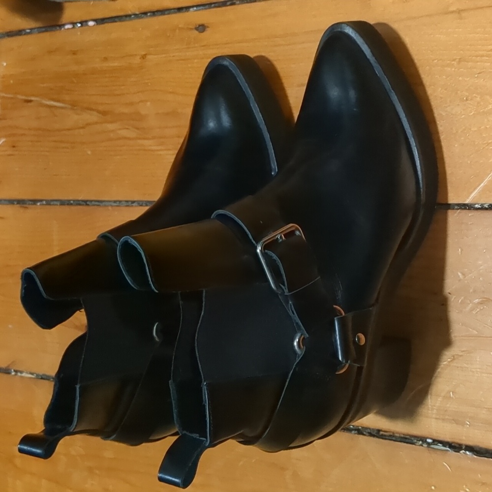 Pierre Darre Moto Heeled Boots